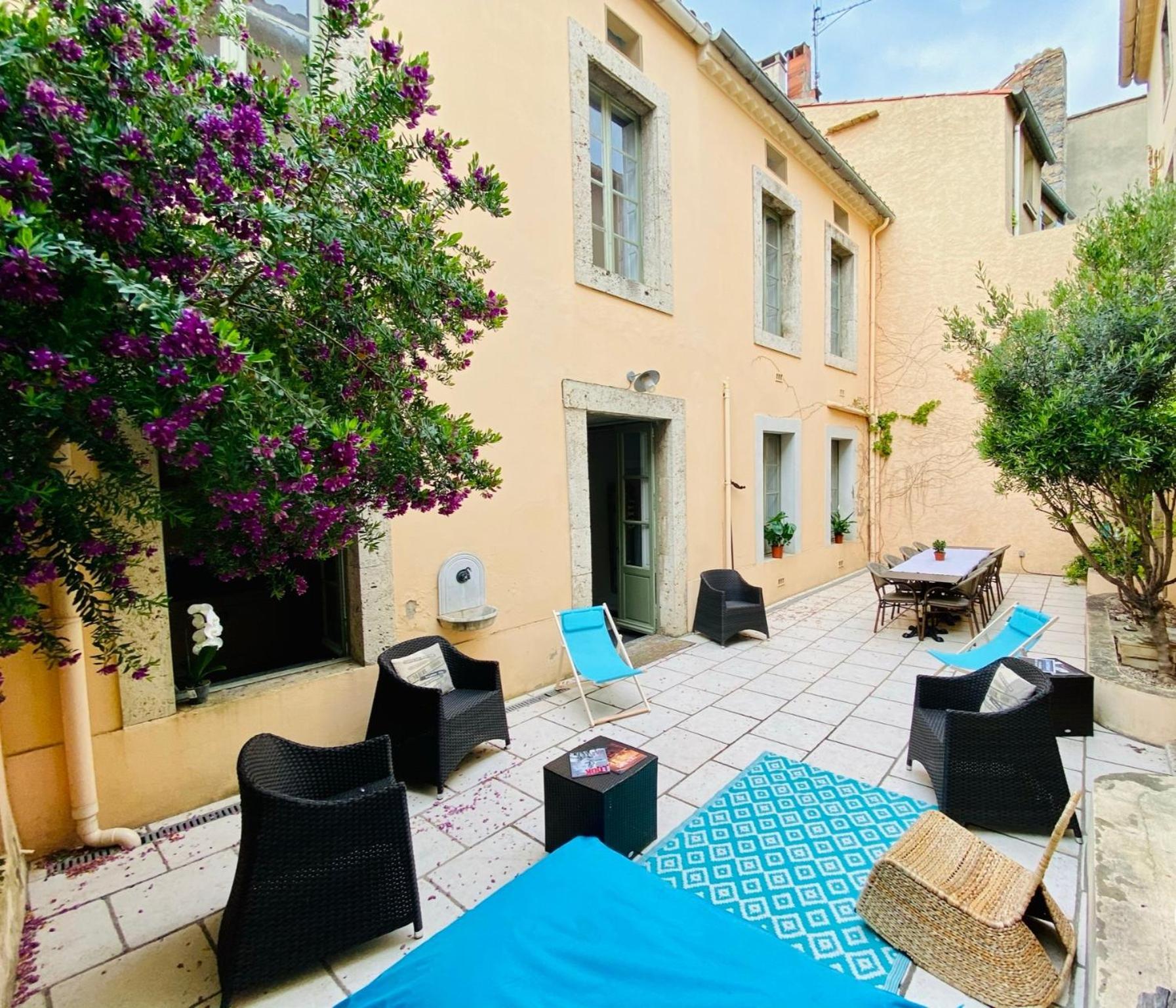 Les Chambres De La Villa Eugenie Lezignan-Corbieres Bagian luar foto